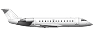 CRJ 200 aircraft