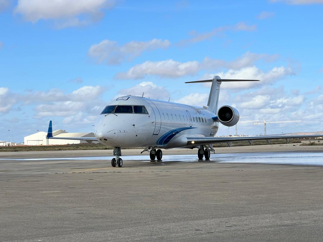 Second CRJ200 delivery to Air Libya